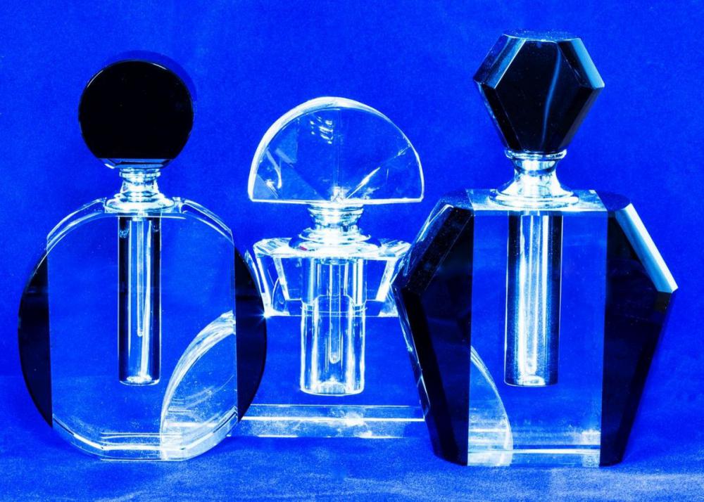 3rd Trio of scent bottles - David West